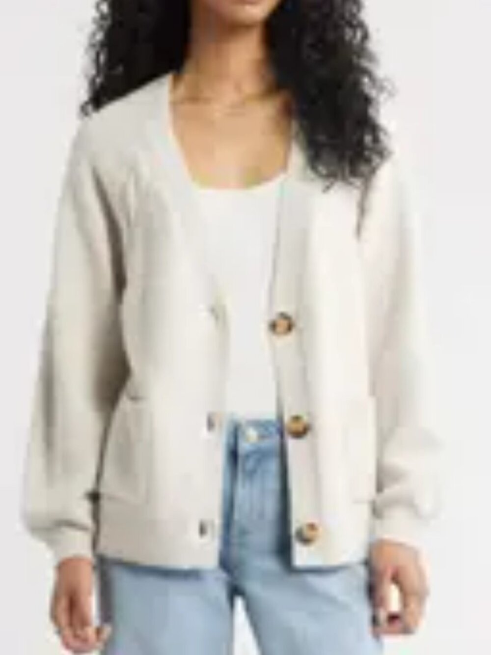 BP Relaxed Fit Everyday Cardigan Sweater S